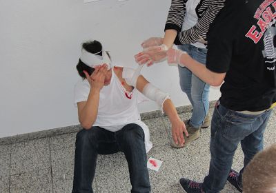 Erste Hilfe Training 2013