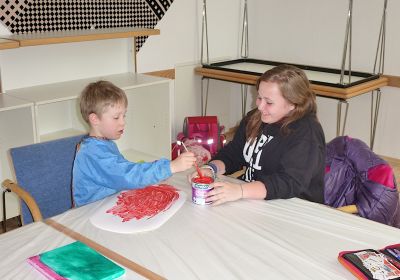 Frühlingsbasteln 2014
